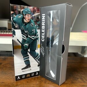 Macklin Celebrini 25/26 McDonalds collectors stick